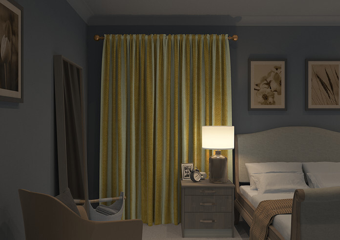 Selva, Gold - Made to Measure Curtains - Image 7